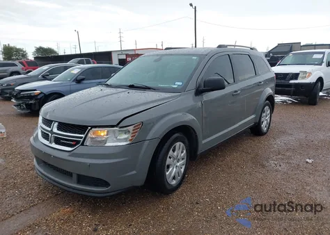 2020 Dodge Journey Se Value from USA, damaged, VIN 3C4PDCAB7LT253876